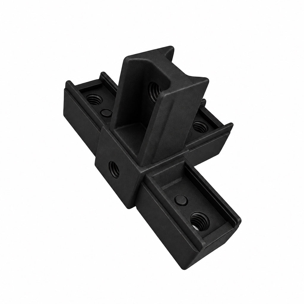 A4.1 Stellfuß-Verbinder für Flexivo-Regalsystem aus Aluminium