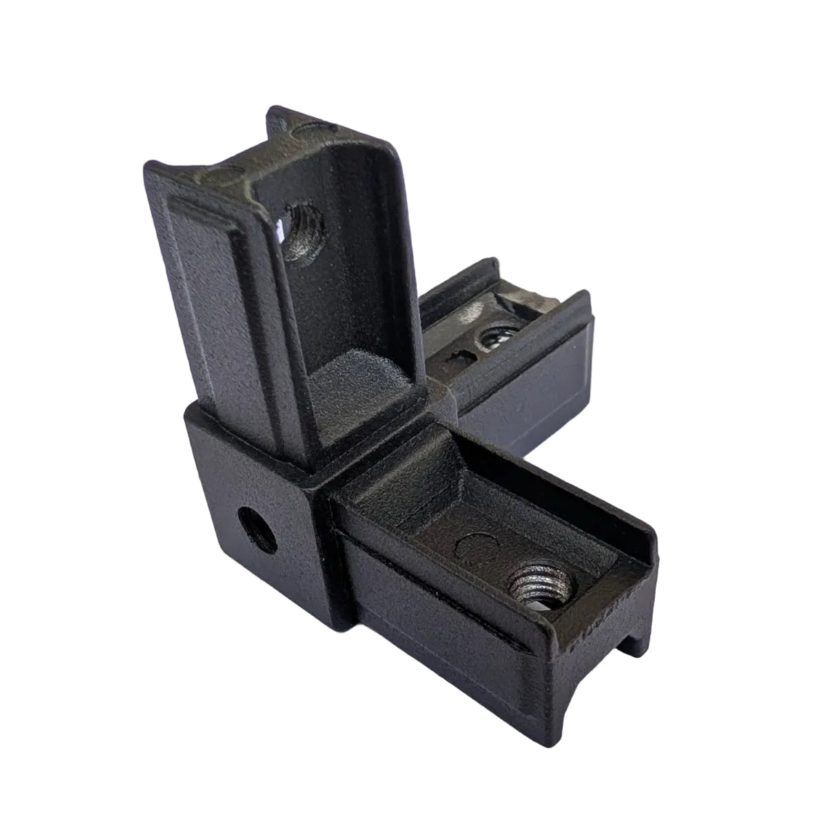 A3.L.1 Stellfuß-Verbinder links für Flexivo-Regalsystem aus Aluminium